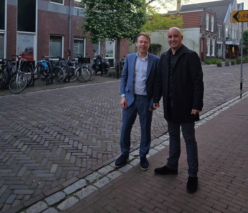 Menno van Leeuwen en Youssef ben Idder