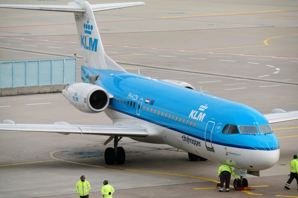 KLM toestel