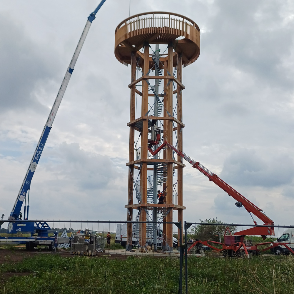 Nieuwe uitkijktoren Rondehoep Ouderkerk aan de Amstel